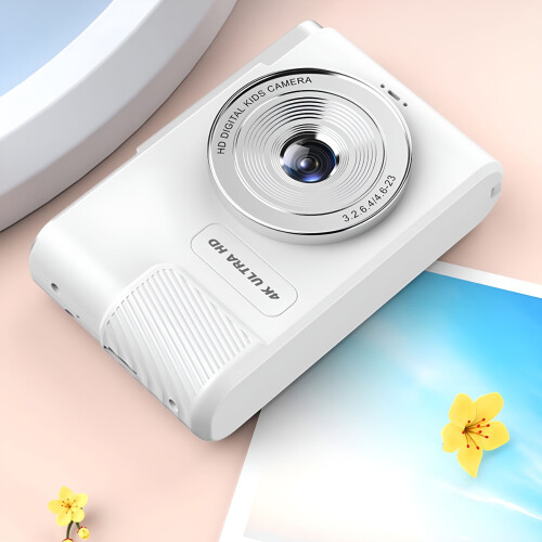 Μίνι ψηφιακή φωτογραφική μηχανή 4K με 40MP, οθόνη LCD 2,4", ζουμ 8X, διπλή λήψη — Συμβατή 1