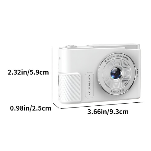 Μίνι ψηφιακή φωτογραφική μηχανή 4K με 40MP, οθόνη LCD 2,4", ζουμ 8X, διπλή λήψη — Συμβατή 2