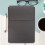 Capa para laptop OUNONA em couro PU para laptops de 14 polegadas. 3