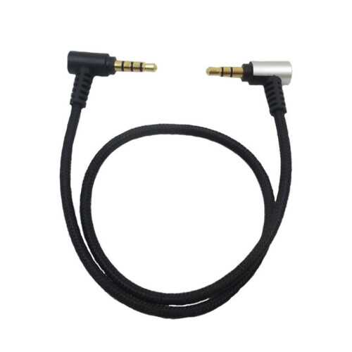 TRS to TRRS Microphone Cable 3.5mm Adapter Cable for  SC7 Wireless Go Videomic Pro+ Microphone Cable