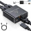 Διαχωριστής Gigabit RJ45Ethernet1-προς-3, Προσαρμογέας δικτύου υψηλής ταχύτητας για 2