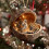 2D ακρυλικά στολίδια χριστουγεννιάτικου δέντρου με κρεμάστρα κορδέλας, 6