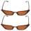 Lunettes de soleil Eye avec structure en résine robuste pour une utilisation durable et prolongée. Multicolores, petite taille. 4