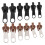 unbranded 12 Pcs Repair Pull Tabs Bag Zipper Head Replacement Pulls for Jackets 4