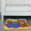 Χαλί με γάντζο 50x36cm με προτυπωμένο σχέδιο για παιδιά, ενήλικες, αρχάριους, νήματα, 7
