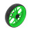 EVA golfvognhjul 25,5 cm diameter 9 mm aksel 4