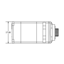 DS319MG Servo Metal Gear Servomotor Motorservo voor RC-Besturing Rijden Vlucht Vliegtuig Helikopters Auto