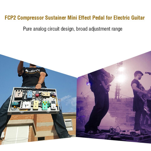 FCP2Compressor Sustainer Mini -efektipedaali sähkökitaran lisävarusteille 2