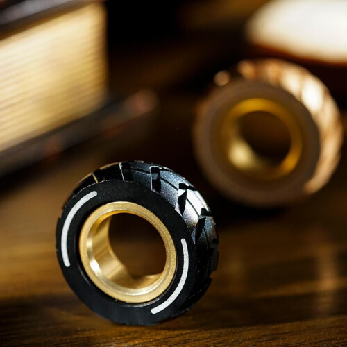 Spinner Steel Fidget Dual Function Motorcycle Tire Fidget Spinner f Anxiety Dual Function 2
