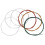 6 PCS Classical Guitar Strings Assortment Thickness 5