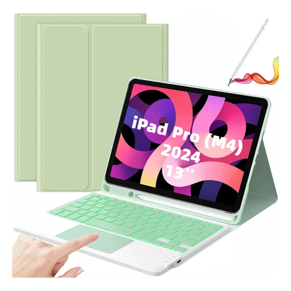 Touch Keyboard Pencil Case Compatible With Ipad Pro 13 M4 2024 - Stylish And Protective Sleeve 9402001046390