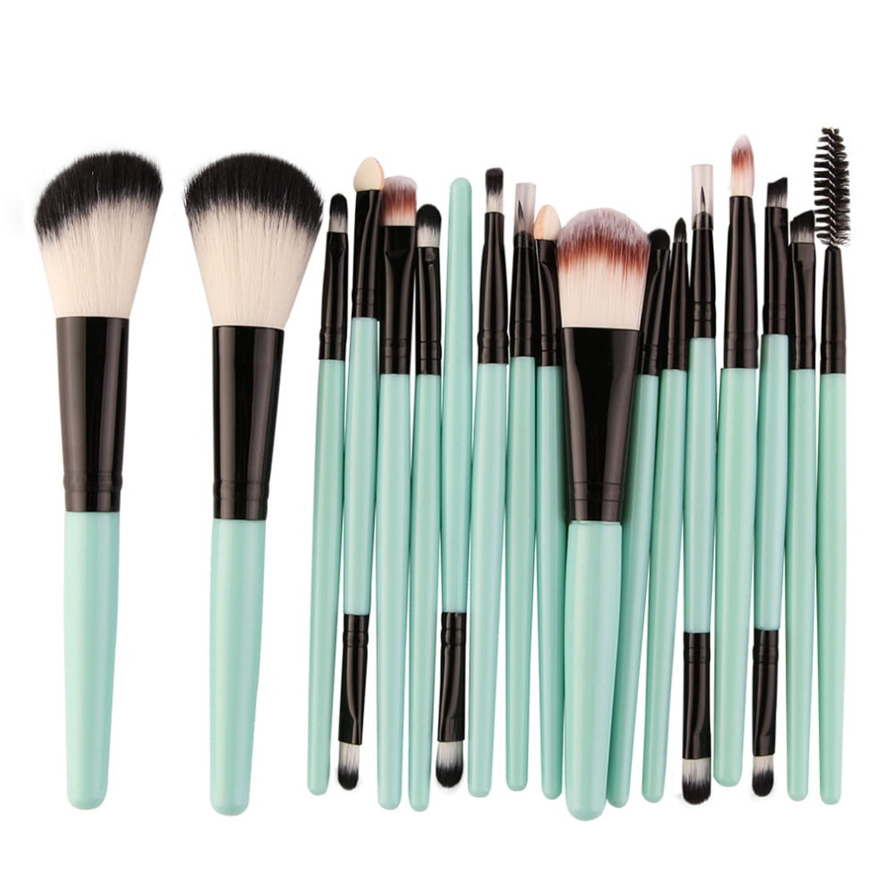 18PCS Makeup Brush Set â Foundation, Eyeshadow, Lip & Eyeliner Brushes, Professional Kit, Travel-Friendly Gift
