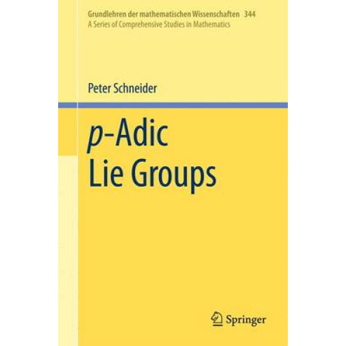 P-Adic Lie Groups