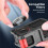 Flymile Full Frame Camera Cage Protective Housing for  Osmo Action 4 Action 3 for Tripod 9