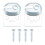 2 Sets Small Square Blind Fixings Blinds Replacement Parts Window 8