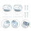 2 Sets Small Square Blind Fixings Blinds Replacement Parts Window 10