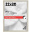 22x28 Poster Frame with Polished Plexiglass – Engineered Wood, Vertical/Horizontal Display – Grey 1