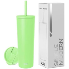 28 oz Insulated Stainless Steel Tumbler with Lid and Straw