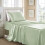 Satin Bed Sheet Set Full Size – 4-Pc Silky Soft Polyester 1