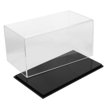 Vetrina in acrilico per modellini di auto, dimensioni 12x5,8x4,8 cm