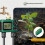 2 Outlet Water Timer Sprinkler Timer IP55 Waterproof Irrigation Controller with LCD Display for 2 Separate Watering Zone 6