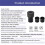 HAYEAR HD Microscope Camera 5 Million Pixels Industrial Camera 30 Frames USB 2.0 Free Driver Electronic Eyepiece 4