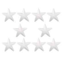 10pcs Star-Shaped Foam Ornaments 27cm
