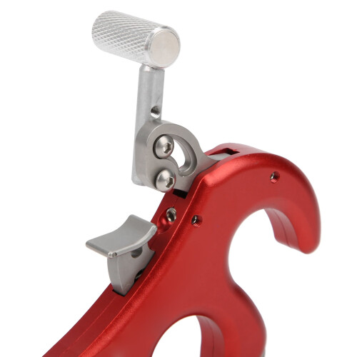Compound Bow Release, 4 Finger Grip, CNC Machined Aluminum, Fine,Tune Angle Adjustment 1