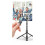 Mobile  Wireless Selfie Stick Tripod Foldable Monopod for Smartphone S Balanced Stable Real- Shooting 8