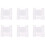200PCS Cable Organizer Clips Cable Management Wire Manager Cord Holder USB Charging Data  Bobbin Winder 5