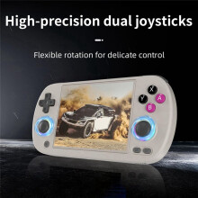 ANBERNIC RG40XX H Retro Handheld Game Console WiFi 4.0-Inch IPS Linux 64GB 5000+ Games  Grijs