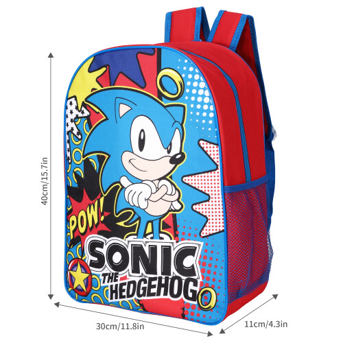Sonic The Hedgehog Sonic The Hedgehog Large 40cm Arch School Backpack 2