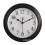 Designice Wall Clock 9 Inch Black Modern Silent Clock 1