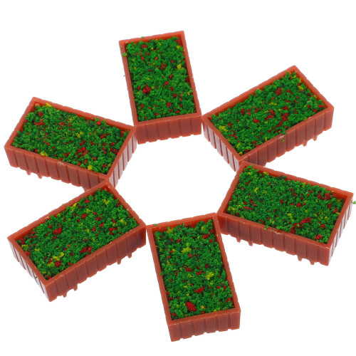 12Pièces Platebandes Miniatures Pour Maison Décor 1