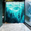 Forest Pine Tree Shower Curtain, Waterproof Polyester, 70" 1