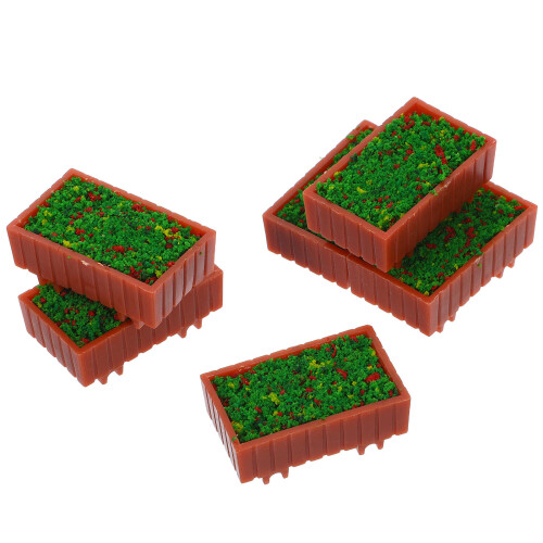 12Pièces Platebandes Miniatures Pour Maison Décor 2