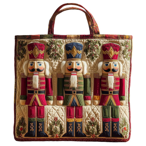 Bolsa tote vintage acolchoada Yocbz para mulheres – algodão