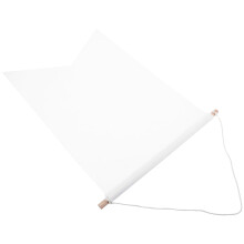 White Canvas & Wood Garden Flag Blank 45 x 30 cm