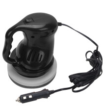 OUNONA Car Polisher Car Wax Polishing Machine Automobile Cosmetic Seal Scratch Repair 12V Mini Waxing Machine (Black)