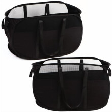 2pcs Collapsible Laundry Baskets with Dual Handles
