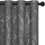 Grey Blackout Curtains 52x63in 2-Pack Thermal Grommet 1
