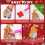 Kerst diamantschilderij sleutelhangerset 5D Kerstman kabouter 4