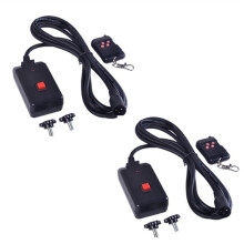 2 PCs 90-240VAC 2 in 1 Wireless Remote Control 3 Pins XLR for Smoke Machine Party DJ Stage Lighting Effect Atmosphere