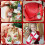 Kerst diamantschilderij sleutelhangerset 5D Kerstman kabouter 6