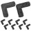 10pcs Plastic Screen Frame Corner Brackets for Replacement 1
