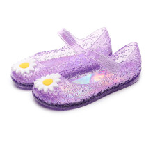 YOUSNH Jelly Shoes για κορίτσια, σανδάλια γενεθλίων, σανδάλια με γκλίτερ για νήπια,