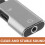 USB-C lydadapter med ladeport 2