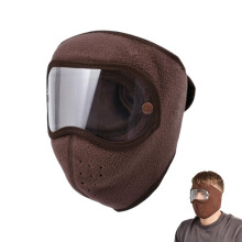 Occhiali invernali antivento HD in pile unisex
