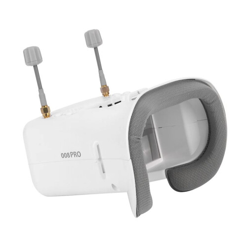 008D PRO 5.8G 40CH FPV Goggles Dual Antennas RC Drone Goggles Built-in DVR Recording Function for RC Drone Beginner 1