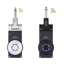 Système Sans Fil pour Guitare 2,4 G Émetteur-Récepteur Rechargeable Rotatif à 180